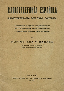 Gea: Radiotelefonía española