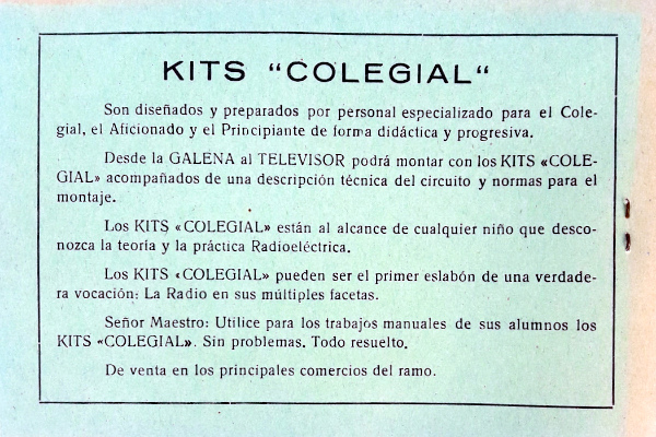 Kit Colegial