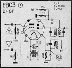 EBC3 : Detectora, Preamplificadora BF