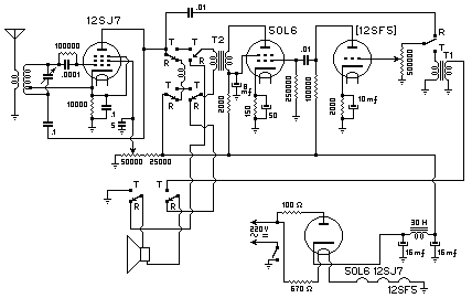 Intercomunicador de RF